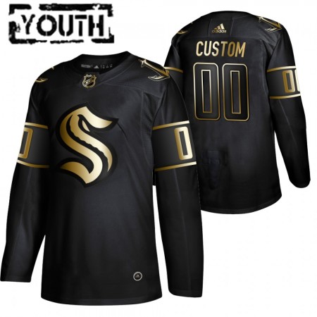 Seattle Kraken tröja Customized 2021-22 Svart Golden Edition Authentic - NHL Tröjor Barn Seattle Kraken tröja Customized 2021-22 Svart Golden Edition Authentic - NHL Tröjor Barn